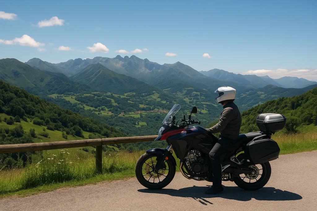 rutas en moto por Asturias