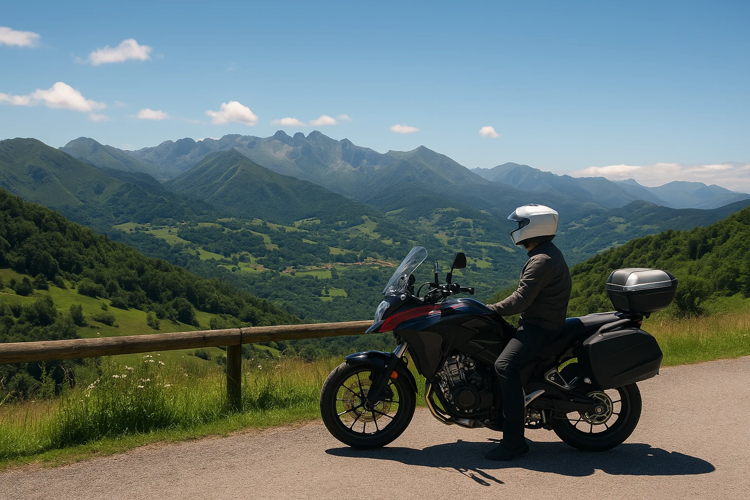 rutas en moto por Asturias